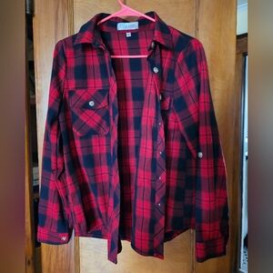 Red women's Flannel